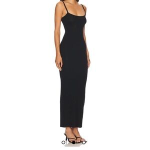 LNA long spaghetti strap dress